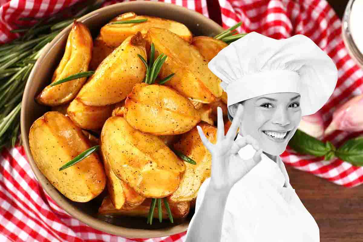 Con questo ingrediente segreto, le patate al forno saranno sempre croccanti